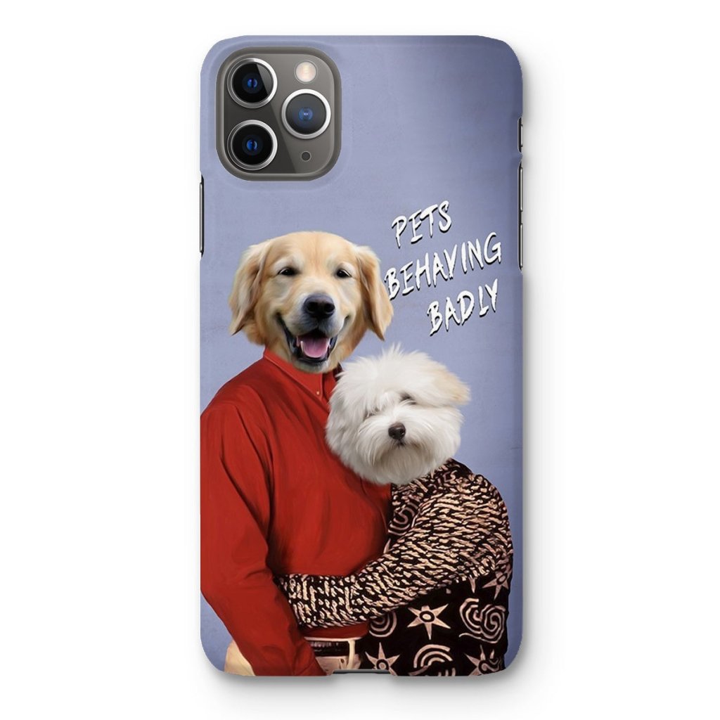 Pet Portraits | Gary & Dorothy (Men Behaving Badly Inspired): Custom Pet Phone Case | Paw & Glory
