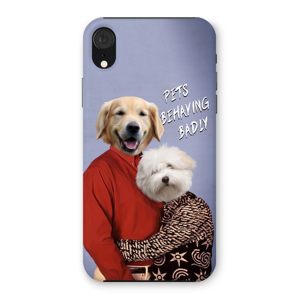 Pet Portraits | Gary & Dorothy (Men Behaving Badly Inspired): Custom Pet Phone Case | Paw & Glory