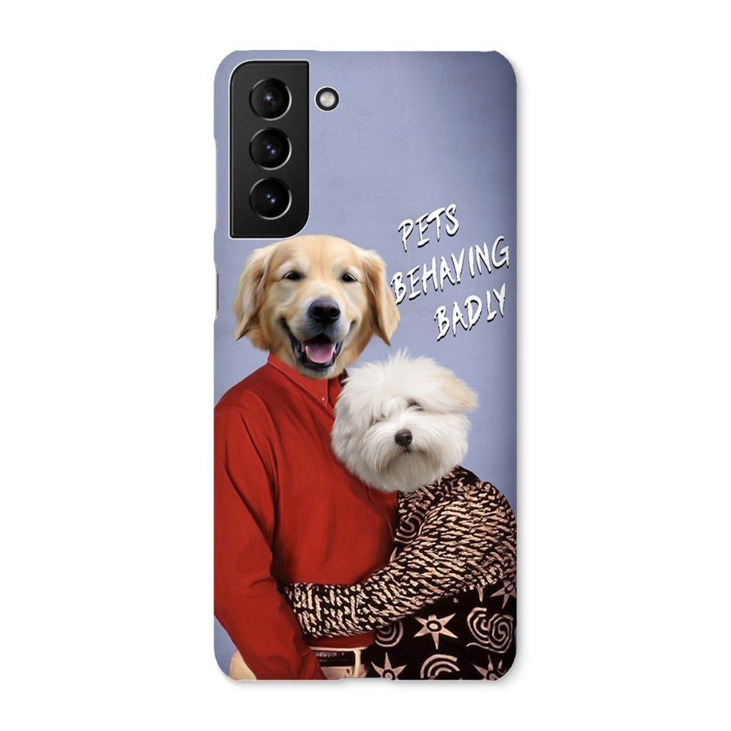 Pet Portraits | Gary & Dorothy (Men Behaving Badly Inspired): Custom Pet Phone Case | Paw & Glory