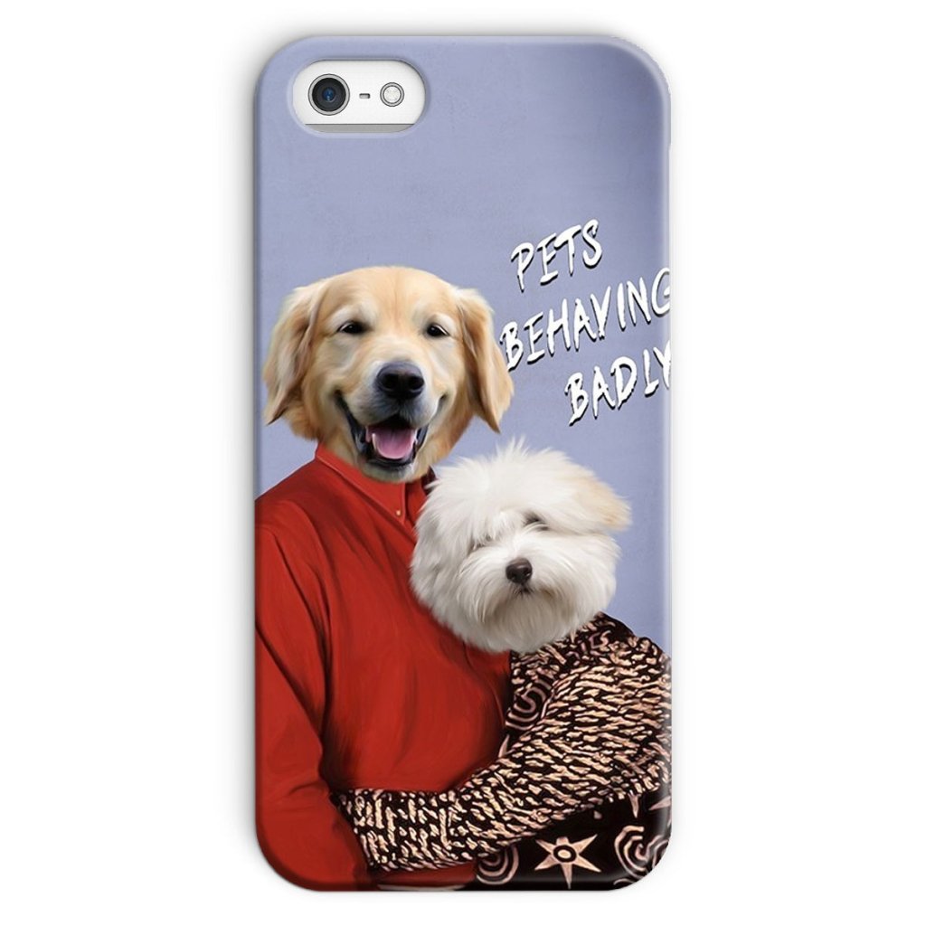 Pet Portraits | Gary & Dorothy (Men Behaving Badly Inspired): Custom Pet Phone Case | Paw & Glory