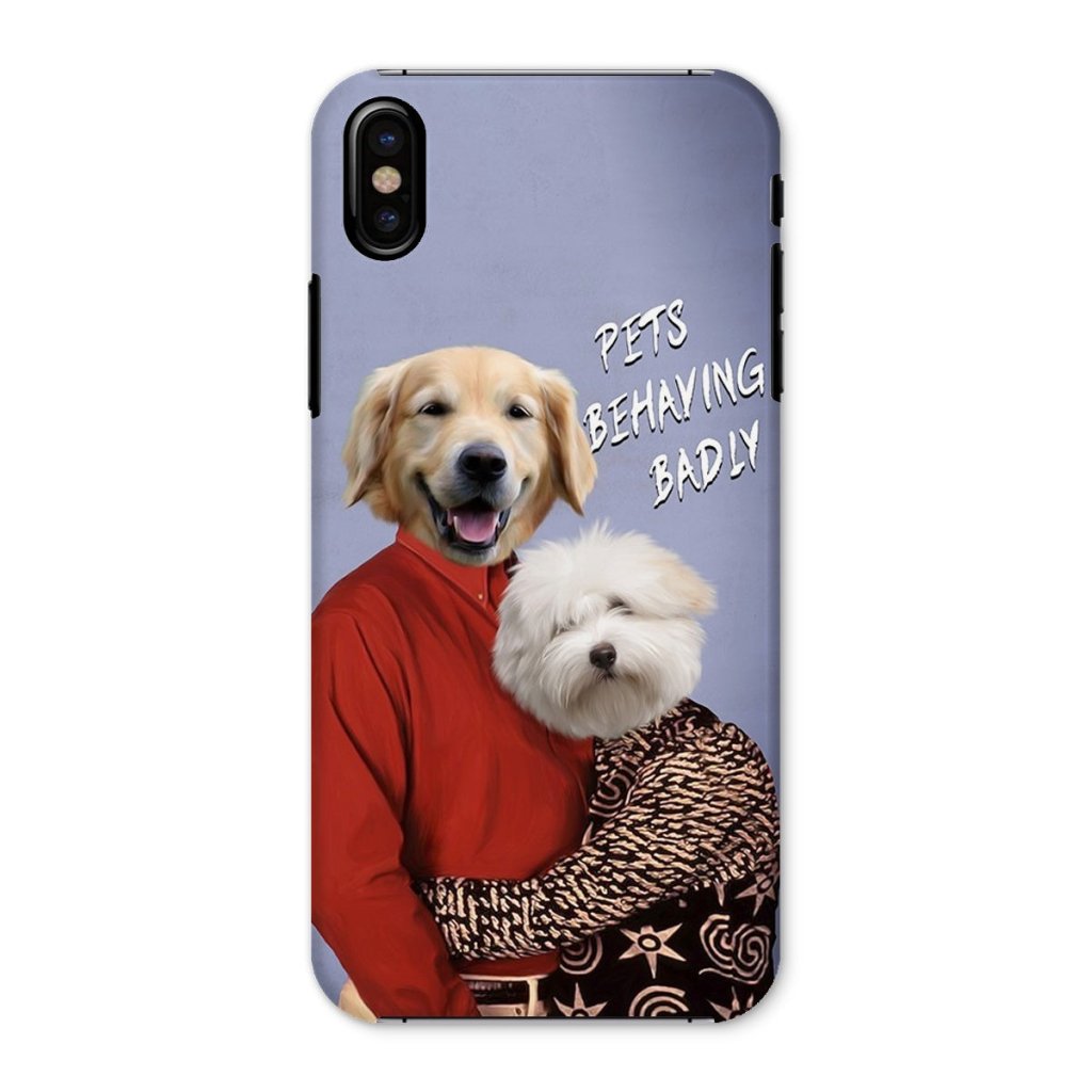Pet Portraits | Gary & Dorothy (Men Behaving Badly Inspired): Custom Pet Phone Case | Paw & Glory