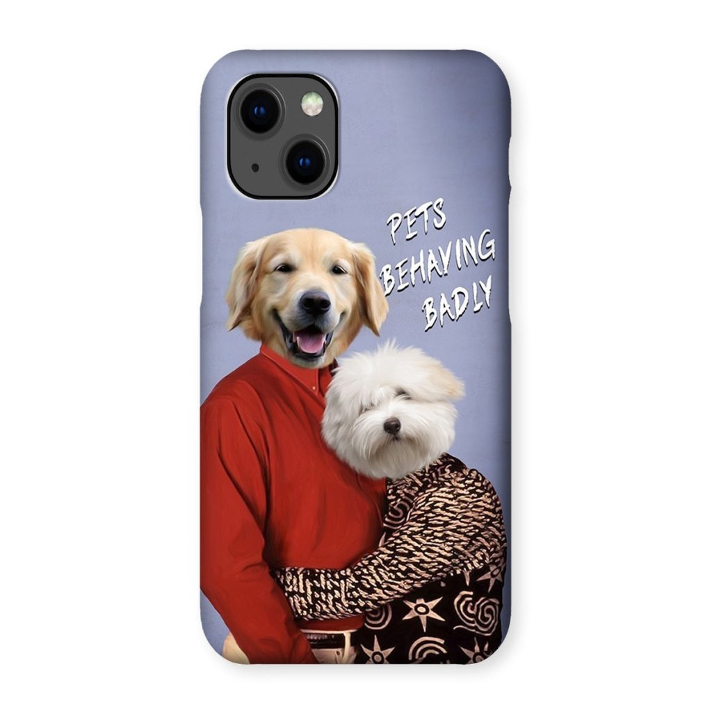 Pet Portraits | Gary & Dorothy (Men Behaving Badly Inspired): Custom Pet Phone Case | Paw & Glory