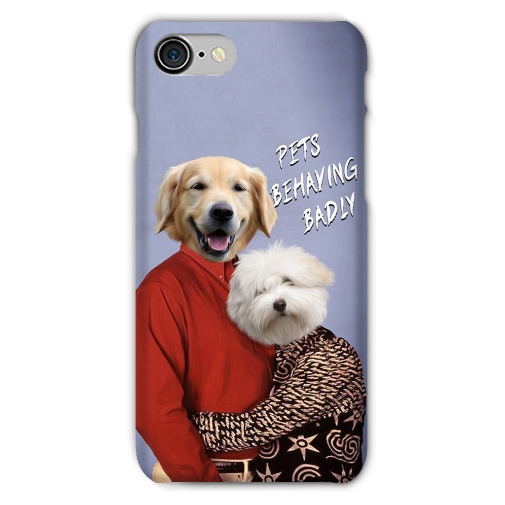 Pet Portraits | Gary & Dorothy (Men Behaving Badly Inspired): Custom Pet Phone Case | Paw & Glory