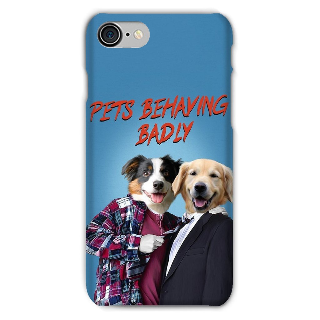Pet Portraits | Gary & Tony (Men Behaving Badly Inspired): Custom Pet Phone Case | Paw & Glory
