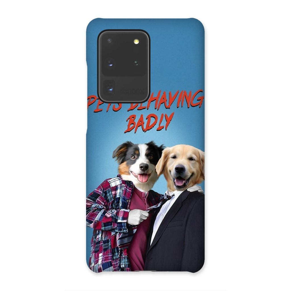 Pet Portraits | Gary & Tony (Men Behaving Badly Inspired): Custom Pet Phone Case | Paw & Glory