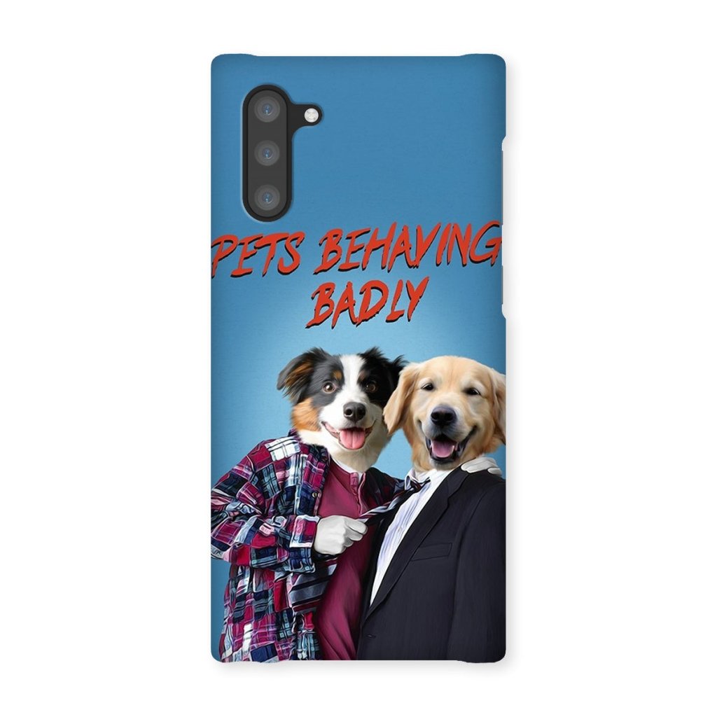 Pet Portraits | Gary & Tony (Men Behaving Badly Inspired): Custom Pet Phone Case | Paw & Glory