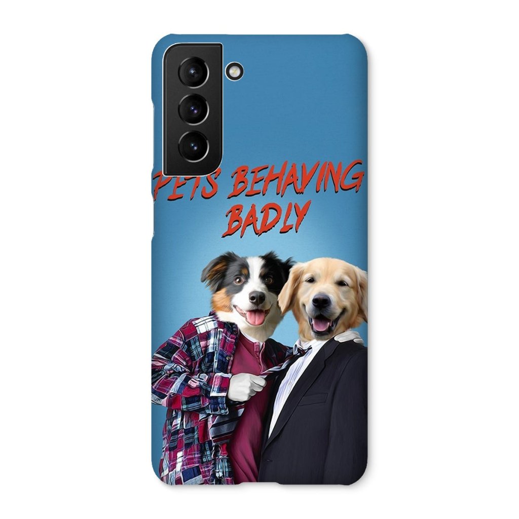 Pet Portraits | Gary & Tony (Men Behaving Badly Inspired): Custom Pet Phone Case | Paw & Glory