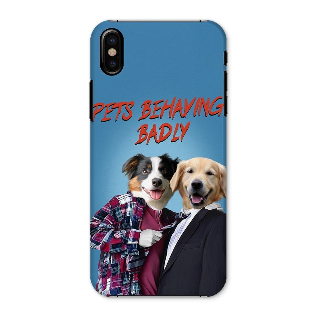 Pet Portraits | Gary & Tony (Men Behaving Badly Inspired): Custom Pet Phone Case | Paw & Glory