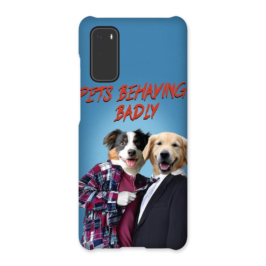 Pet Portraits | Gary & Tony (Men Behaving Badly Inspired): Custom Pet Phone Case | Paw & Glory
