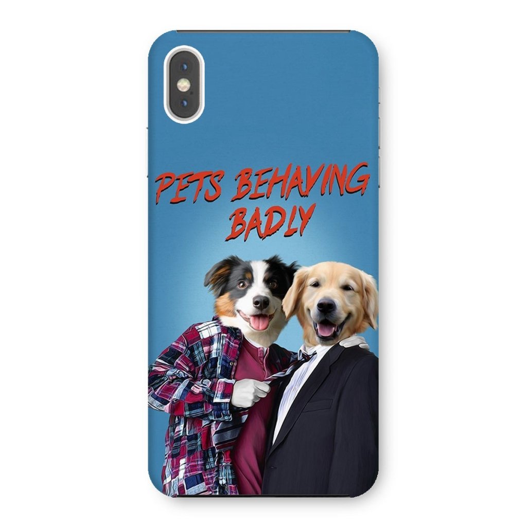 Pet Portraits | Gary & Tony (Men Behaving Badly Inspired): Custom Pet Phone Case | Paw & Glory