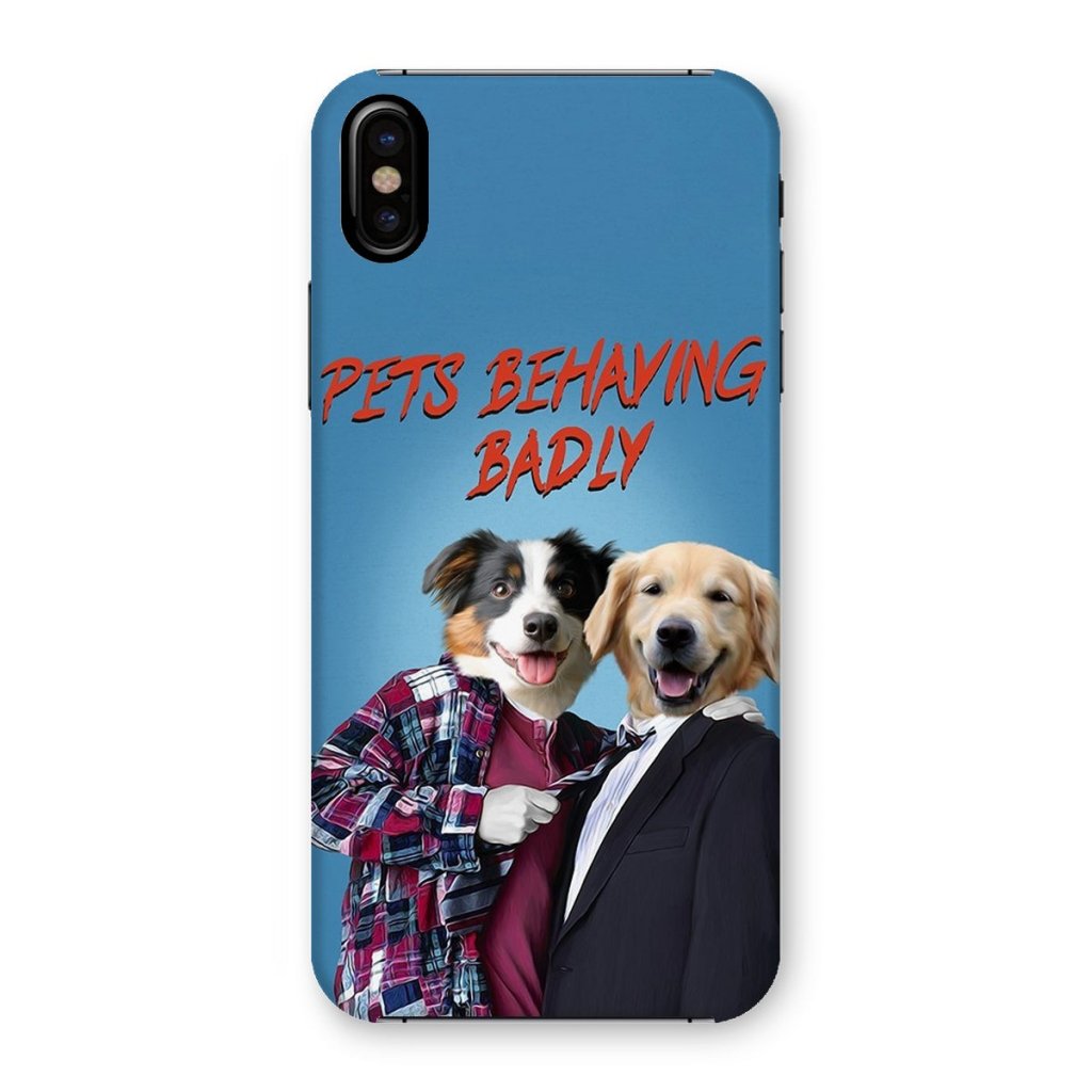 Pet Portraits | Gary & Tony (Men Behaving Badly Inspired): Custom Pet Phone Case | Paw & Glory