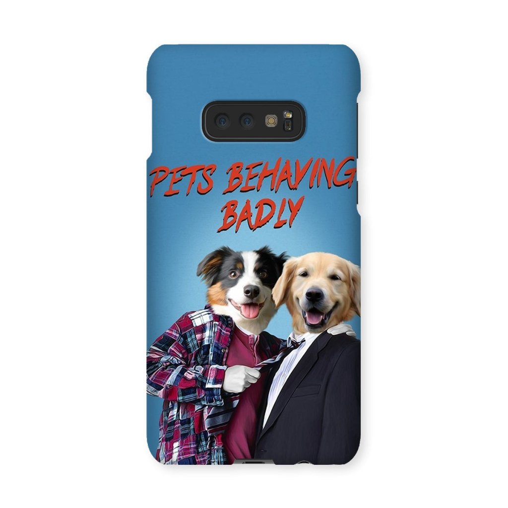 Pet Portraits | Gary & Tony (Men Behaving Badly Inspired): Custom Pet Phone Case | Paw & Glory