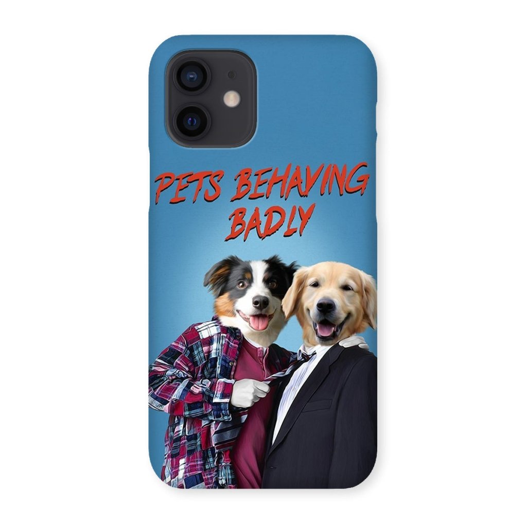 Pet Portraits | Gary & Tony (Men Behaving Badly Inspired): Custom Pet Phone Case | Paw & Glory