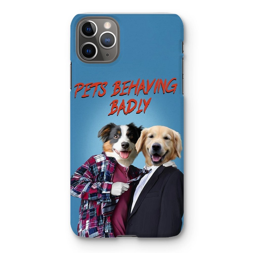 Pet Portraits | Gary & Tony (Men Behaving Badly Inspired): Custom Pet Phone Case | Paw & Glory