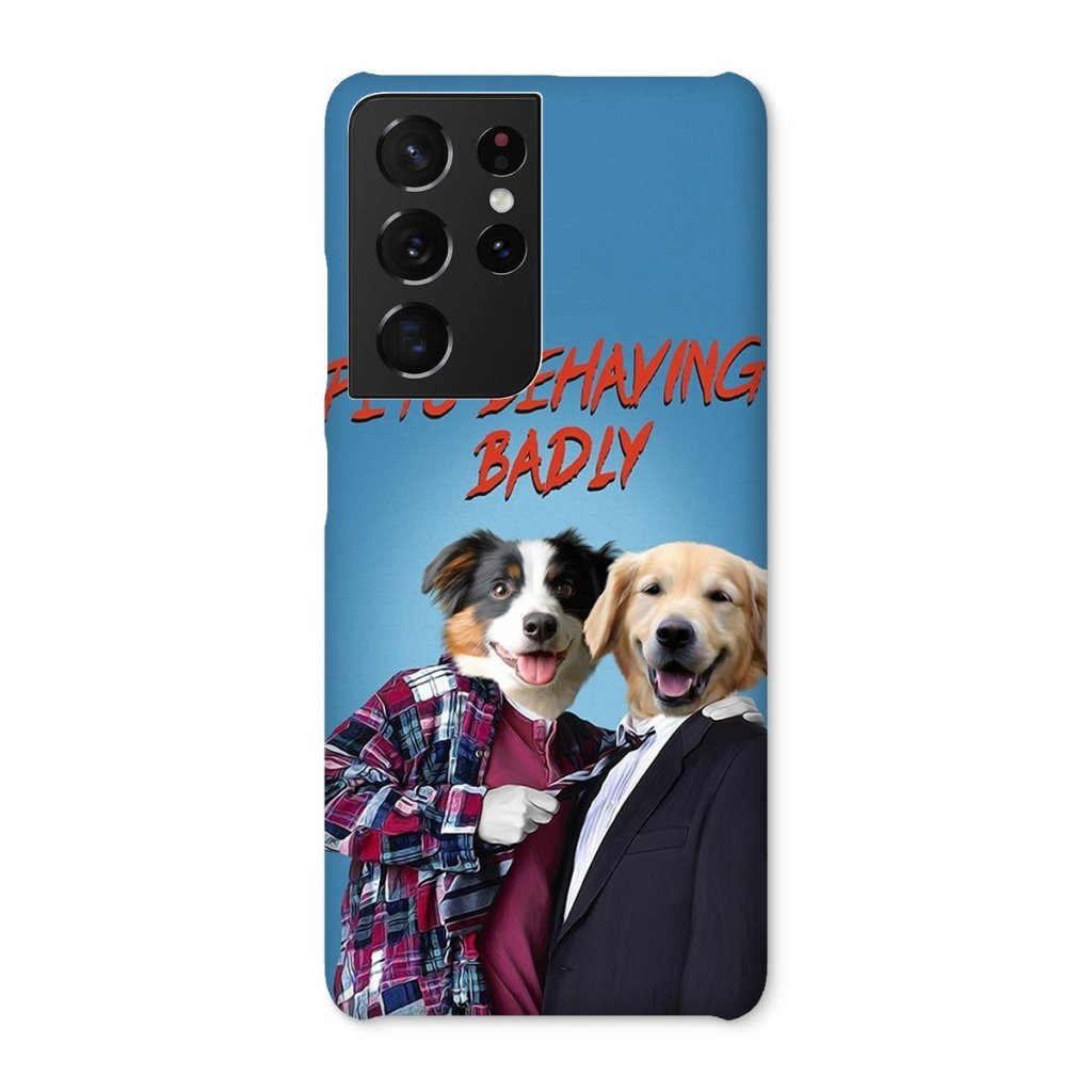 Pet Portraits | Gary & Tony (Men Behaving Badly Inspired): Custom Pet Phone Case | Paw & Glory