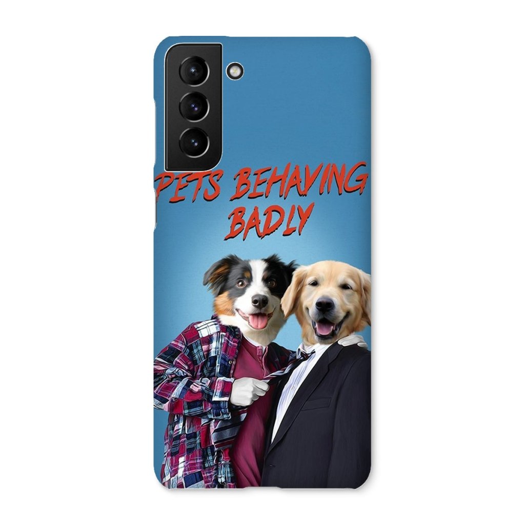 Pet Portraits | Gary & Tony (Men Behaving Badly Inspired): Custom Pet Phone Case | Paw & Glory