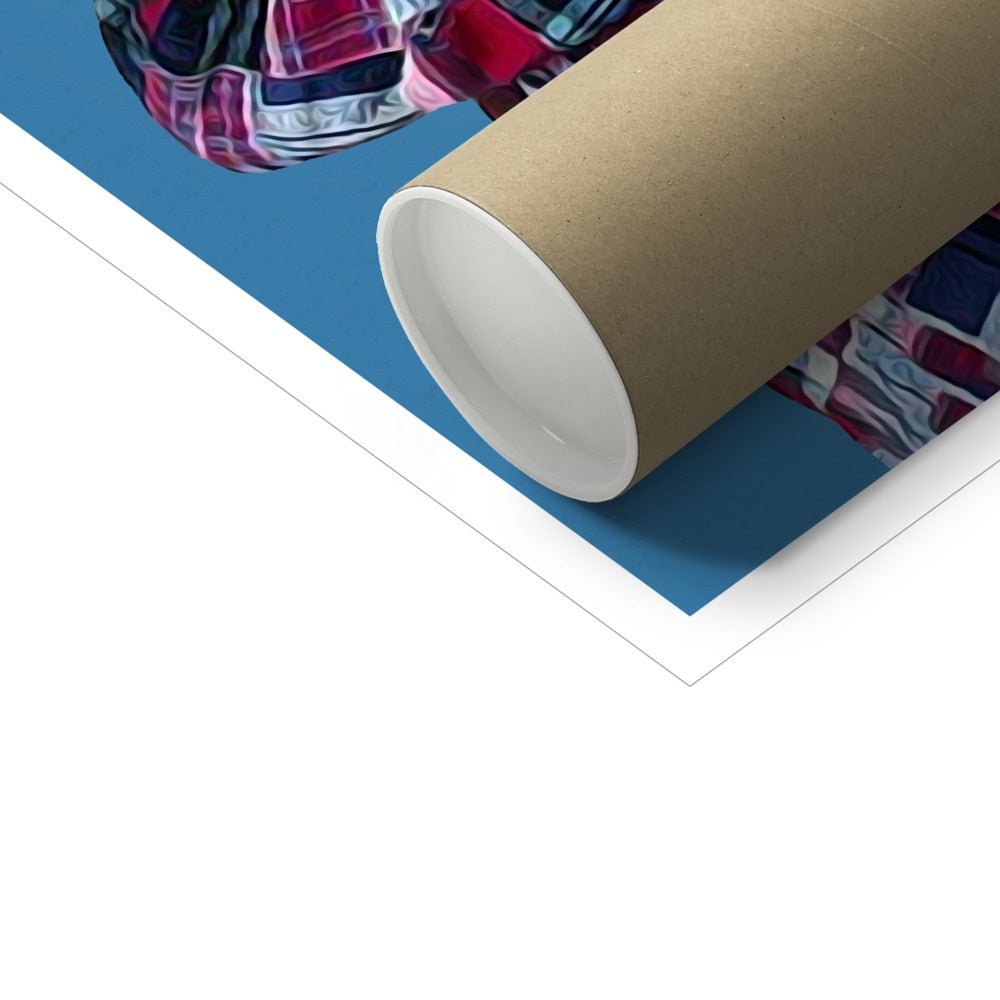 Pet Portraits | Gary & Tony (Men Behaving Badly Inspired): Custom Pet Poster | Paw & Glory