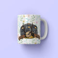 Gazelle Antlers: Modern Pet Coffee Mug