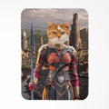 General Okoye (Marvel Inspired): Custom Pet Blanket