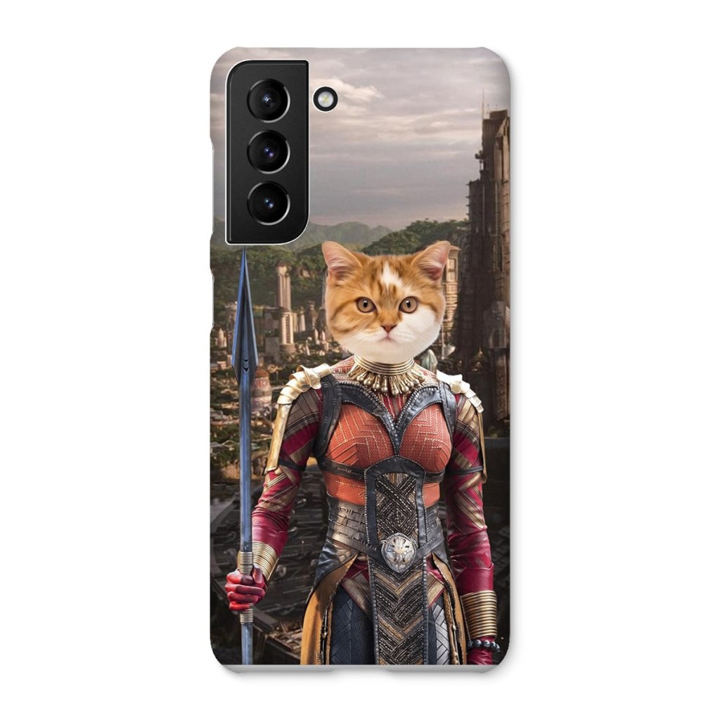 Pet Portraits | General Okoye (Marvel Inspired): Custom Pet Phone Case | Paw & Glory