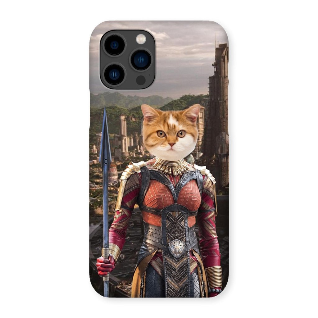 Pet Portraits | General Okoye (Marvel Inspired): Custom Pet Phone Case | Paw & Glory