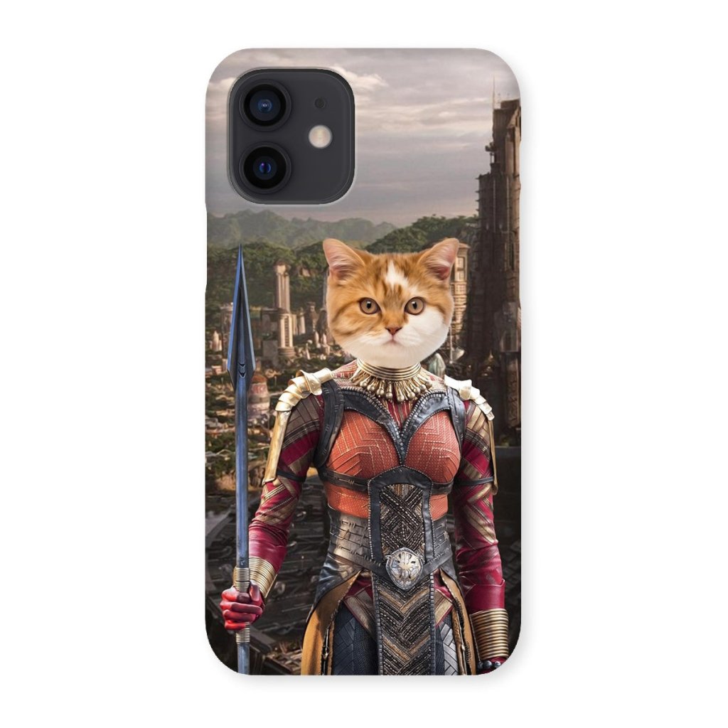 Pet Portraits | General Okoye (Marvel Inspired): Custom Pet Phone Case | Paw & Glory