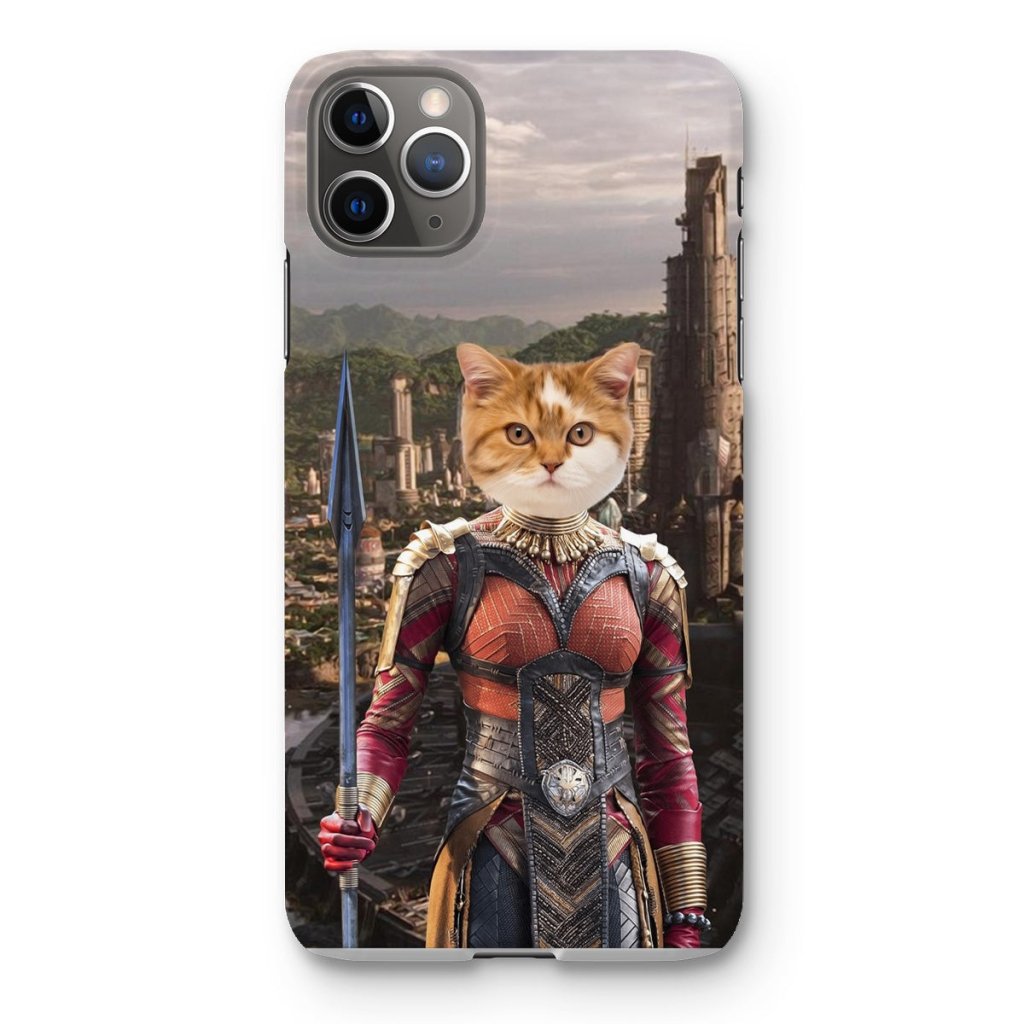 Pet Portraits | General Okoye (Marvel Inspired): Custom Pet Phone Case | Paw & Glory