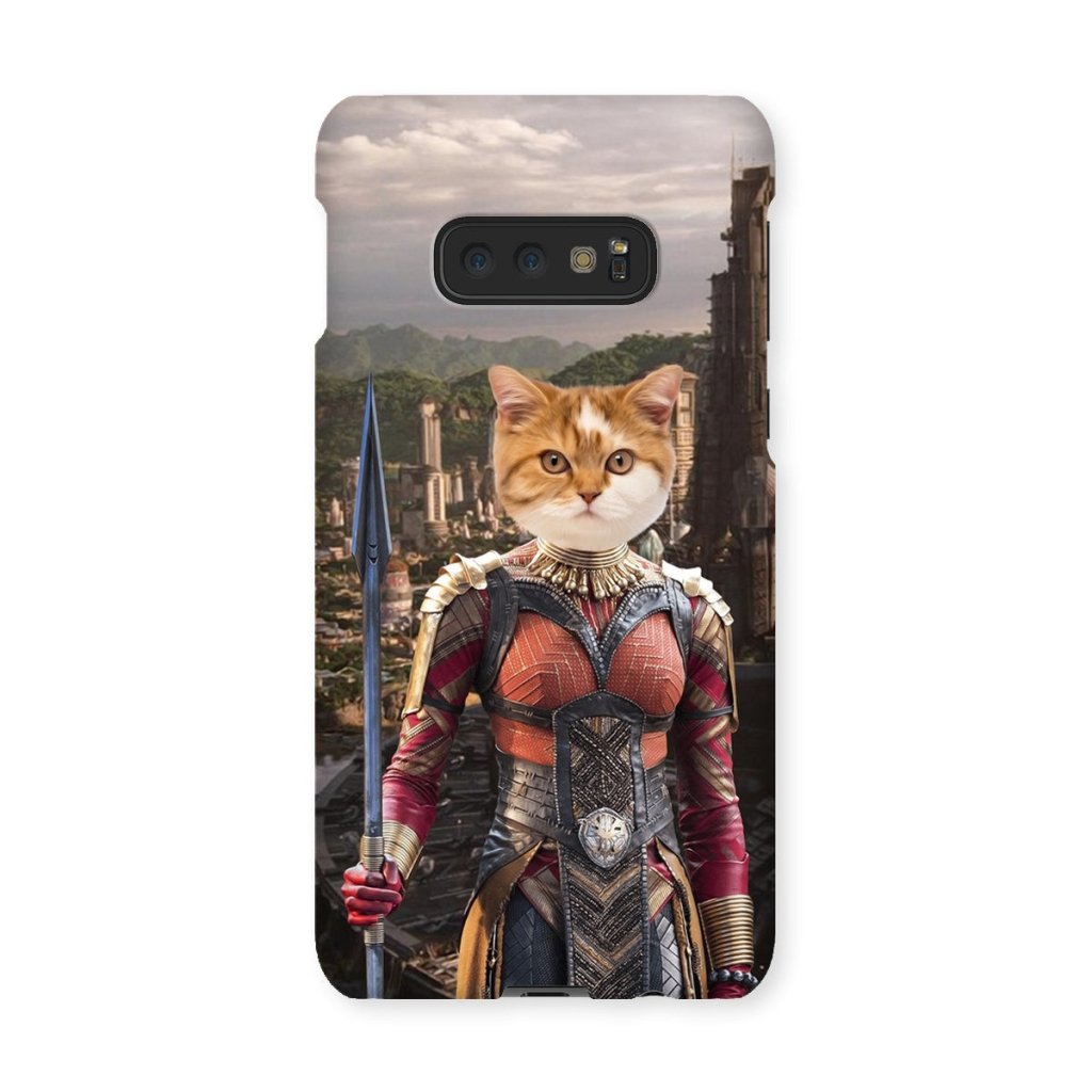 Pet Portraits | General Okoye (Marvel Inspired): Custom Pet Phone Case | Paw & Glory