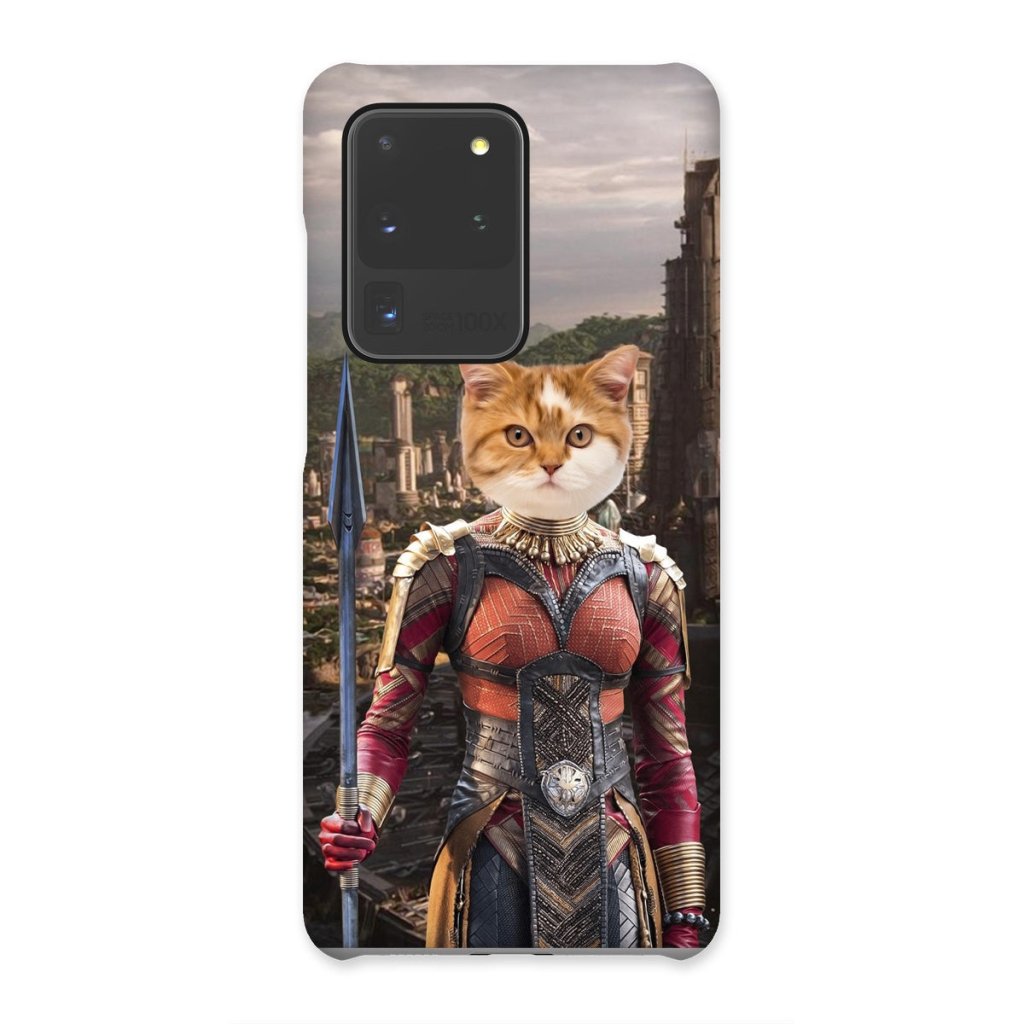 Pet Portraits | General Okoye (Marvel Inspired): Custom Pet Phone Case | Paw & Glory