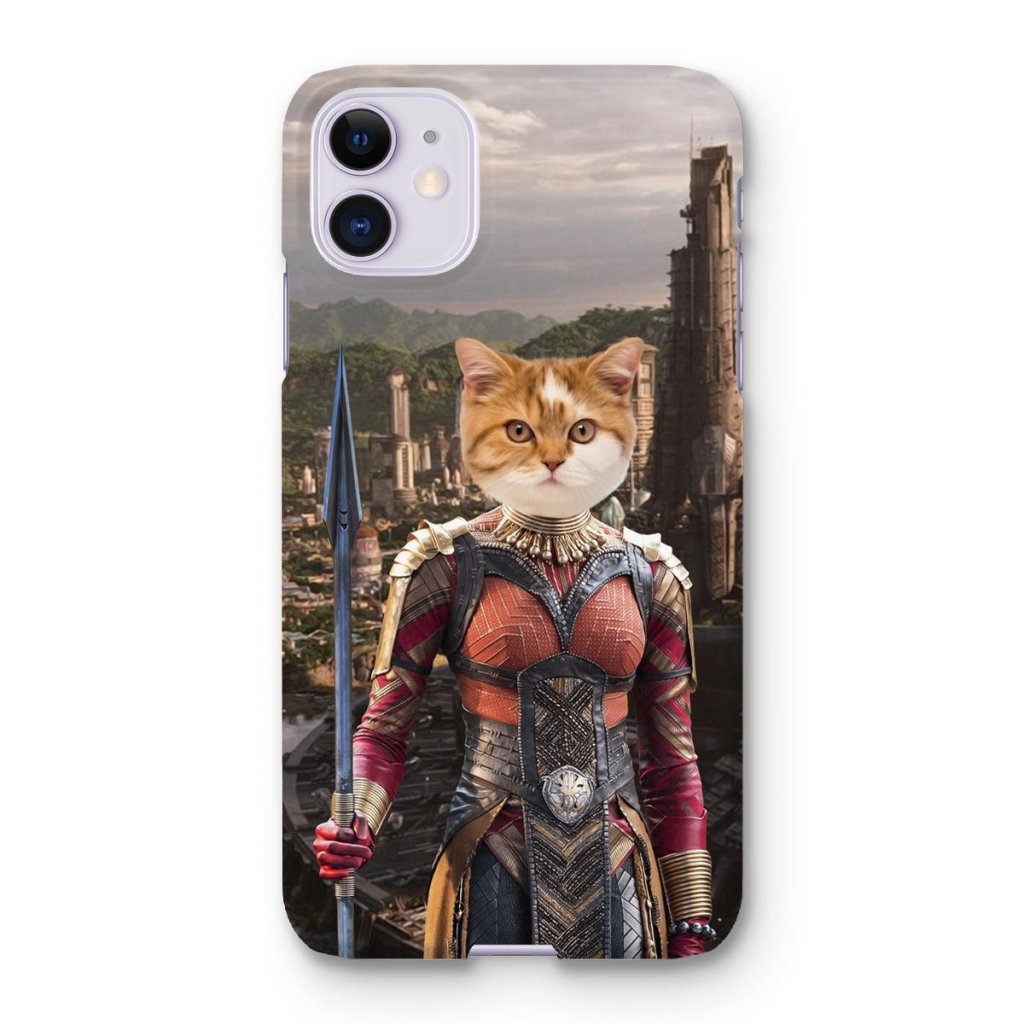 Pet Portraits | General Okoye (Marvel Inspired): Custom Pet Phone Case | Paw & Glory