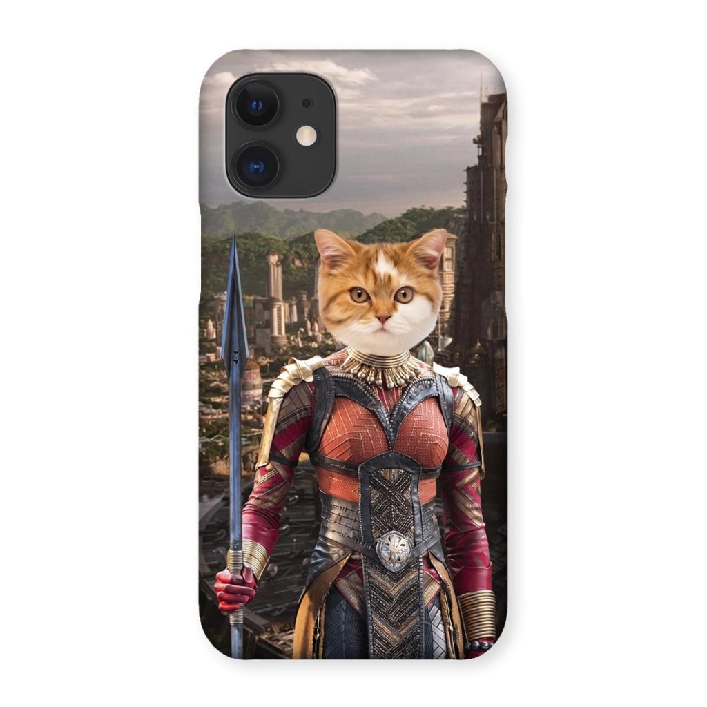 Pet Portraits | General Okoye (Marvel Inspired): Custom Pet Phone Case | Paw & Glory