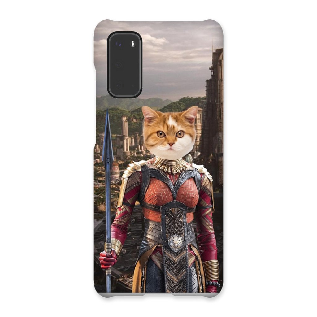 Pet Portraits | General Okoye (Marvel Inspired): Custom Pet Phone Case | Paw & Glory