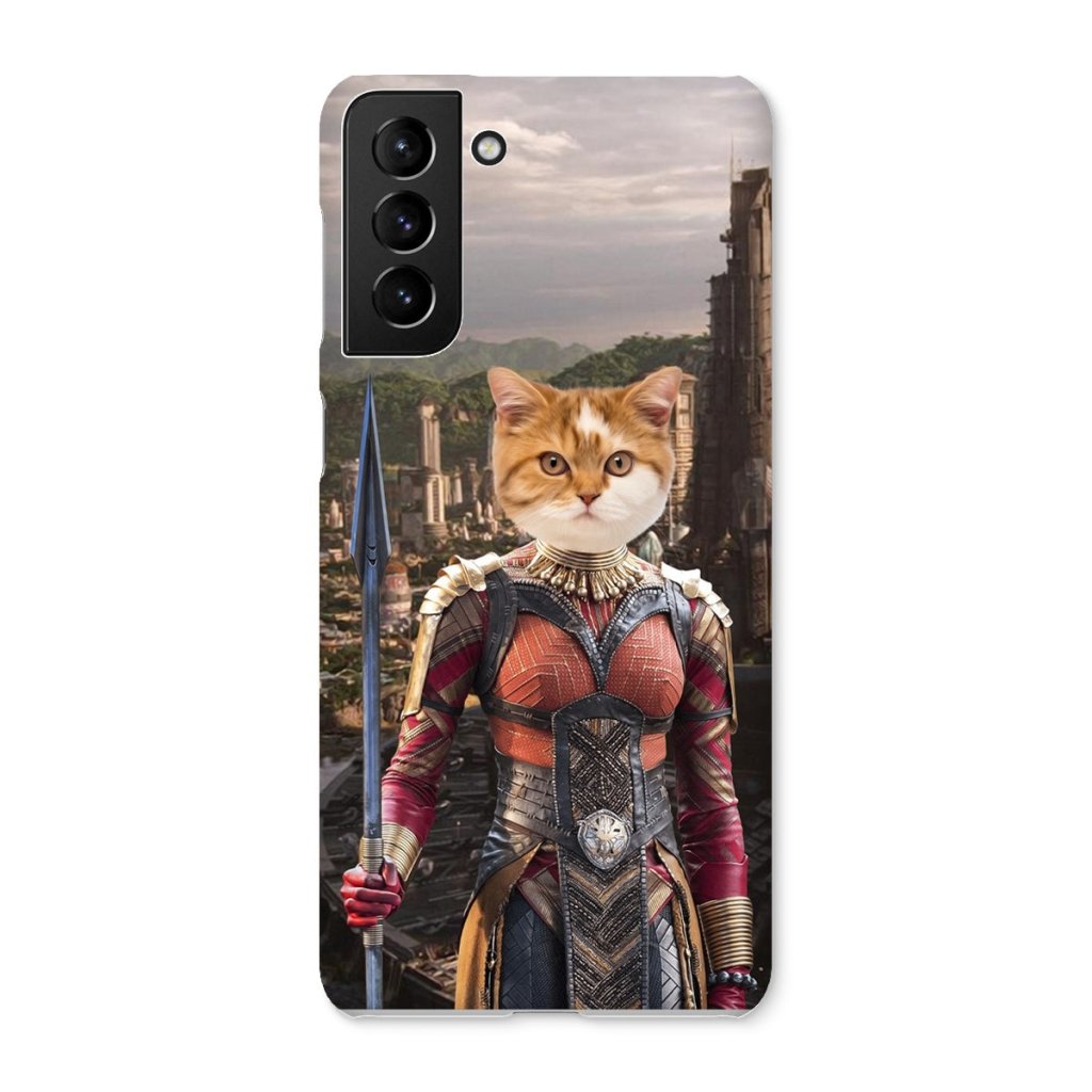 Pet Portraits | General Okoye (Marvel Inspired): Custom Pet Phone Case | Paw & Glory