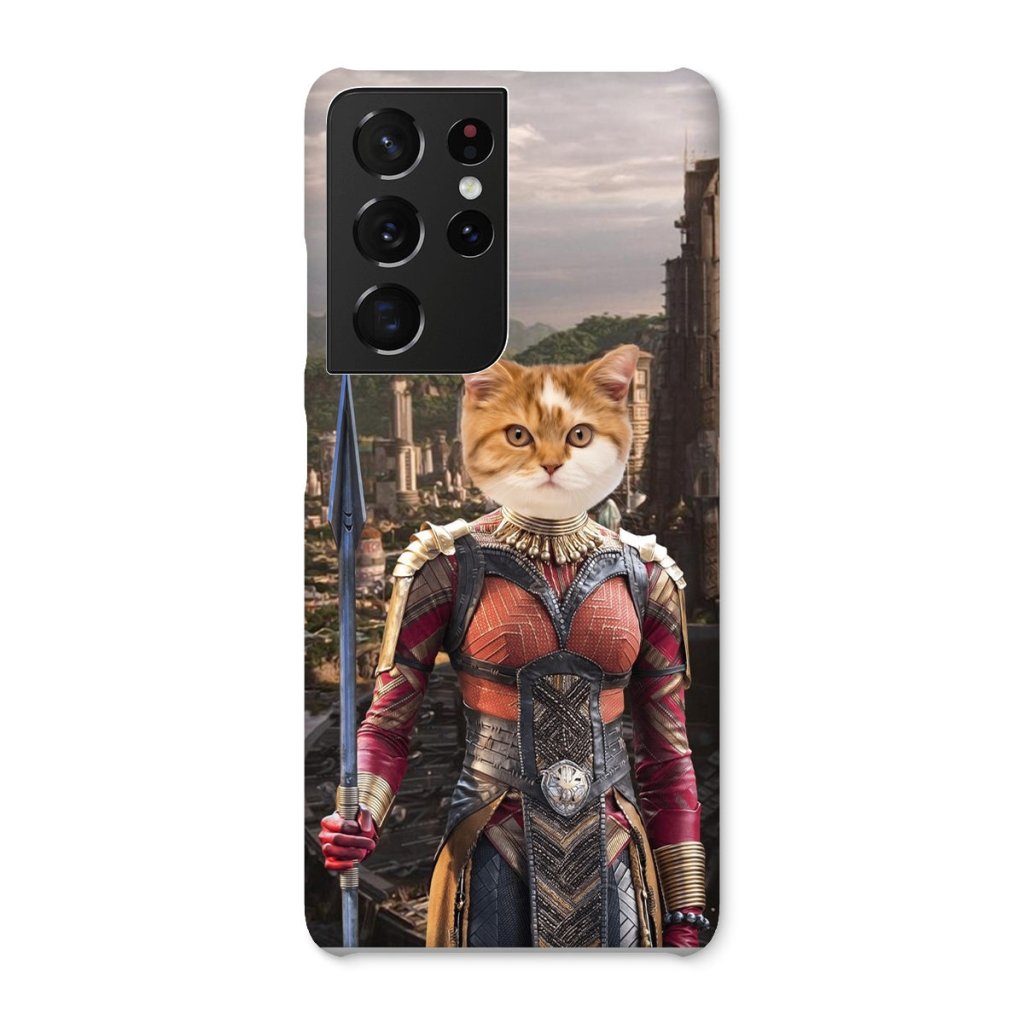 Pet Portraits | General Okoye (Marvel Inspired): Custom Pet Phone Case | Paw & Glory