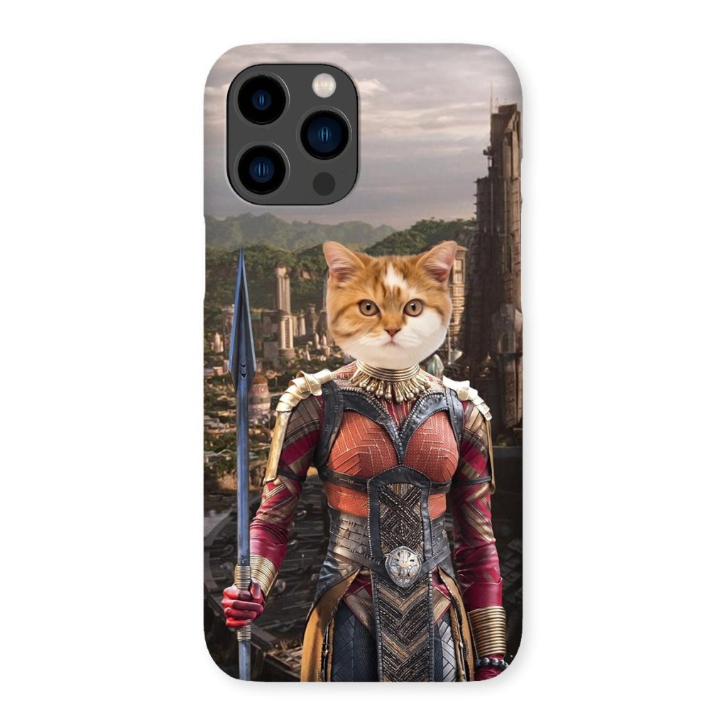 Pet Portraits | General Okoye (Marvel Inspired): Custom Pet Phone Case | Paw & Glory