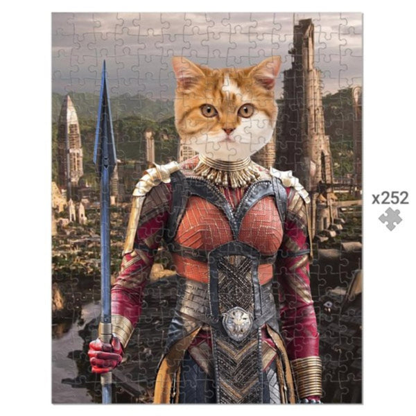 Warrior General Custom Pet Puzzle | Pet Lover Gift | Paw & Glory