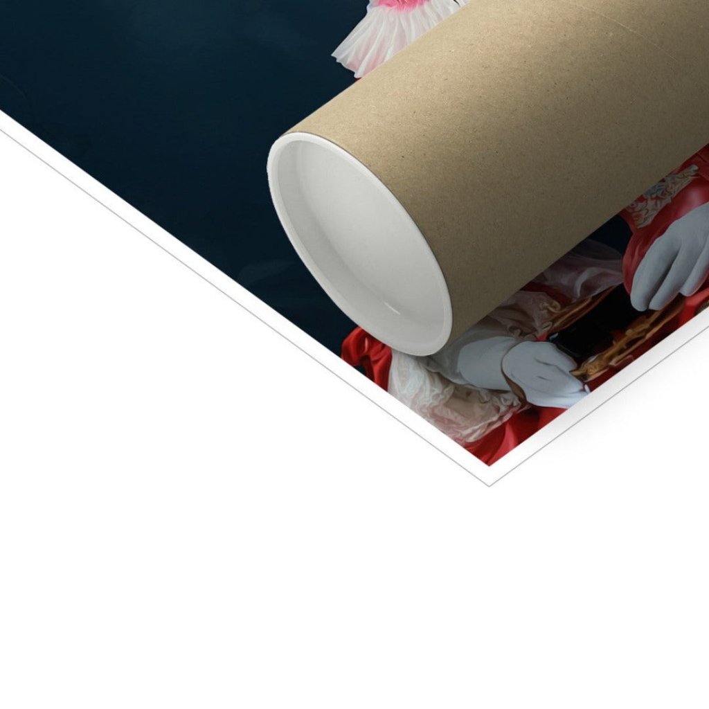 Pet Portraits | Gentleman and Gentlewoman: Custom Pet Poster | Paw & Glory