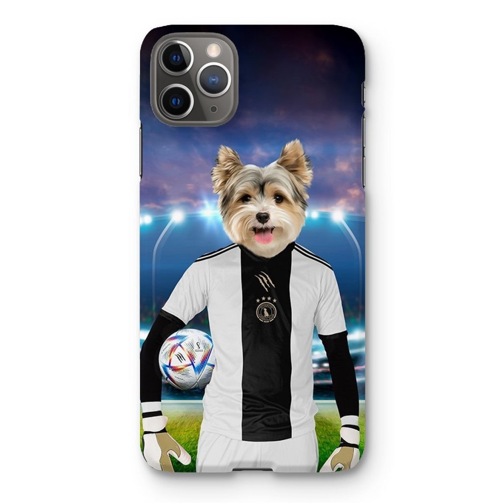 Pet Portraits | Germany Football Team (FIFA 2022): Custom Pet Phone Case | Paw & Glory