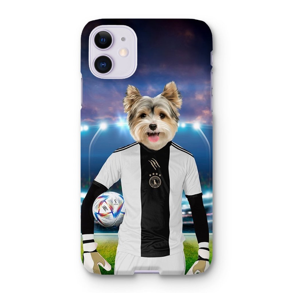 Pet Portraits | Germany Football Team (FIFA 2022): Custom Pet Phone Case | Paw & Glory