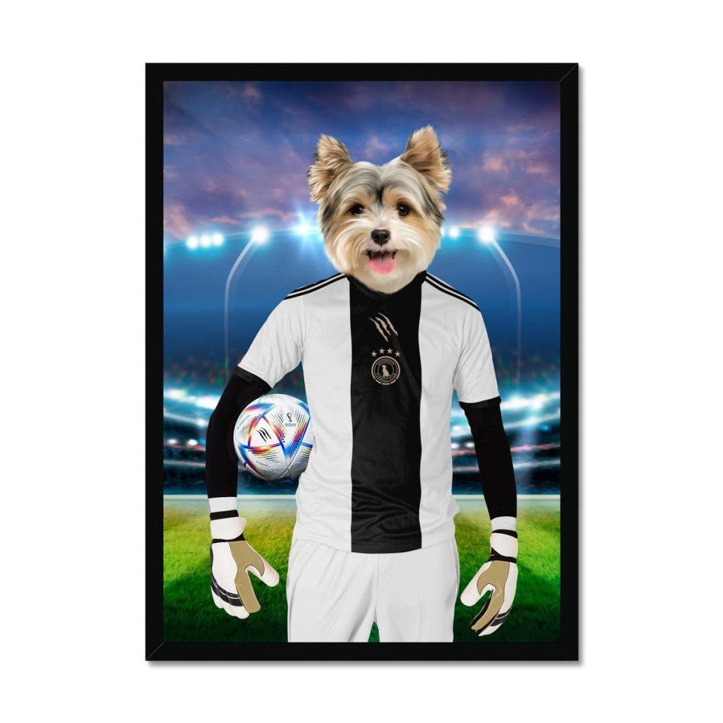 Pet Portraits | Germany Football Team (FIFA 2022): Custom Pet Portrait | Paw & Glory