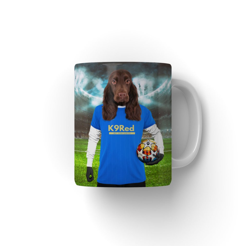 Pet Portraits | Glasgow Rascals Football Club: Custom Pet Coffee Mug | Paw & Glory