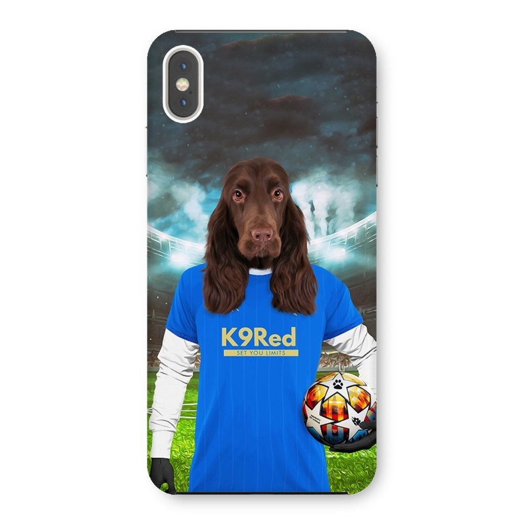 Pet Portraits | Glasgow Rascals Football Club: Custom Pet Phone Case | Paw & Glory