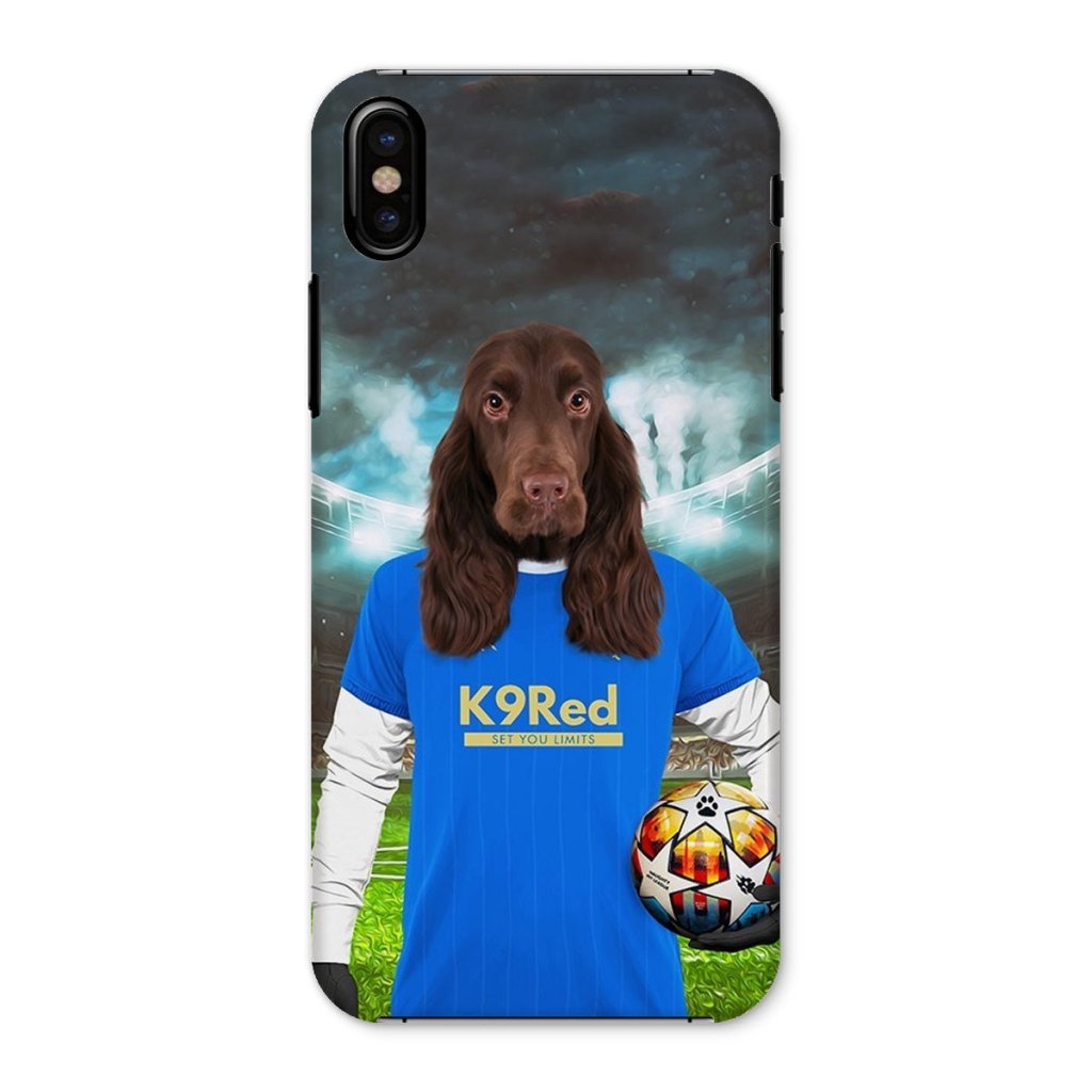 Pet Portraits | Glasgow Rascals Football Club: Custom Pet Phone Case | Paw & Glory