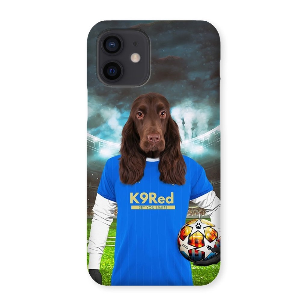 Pet Portraits | Glasgow Rascals Football Club: Custom Pet Phone Case | Paw & Glory
