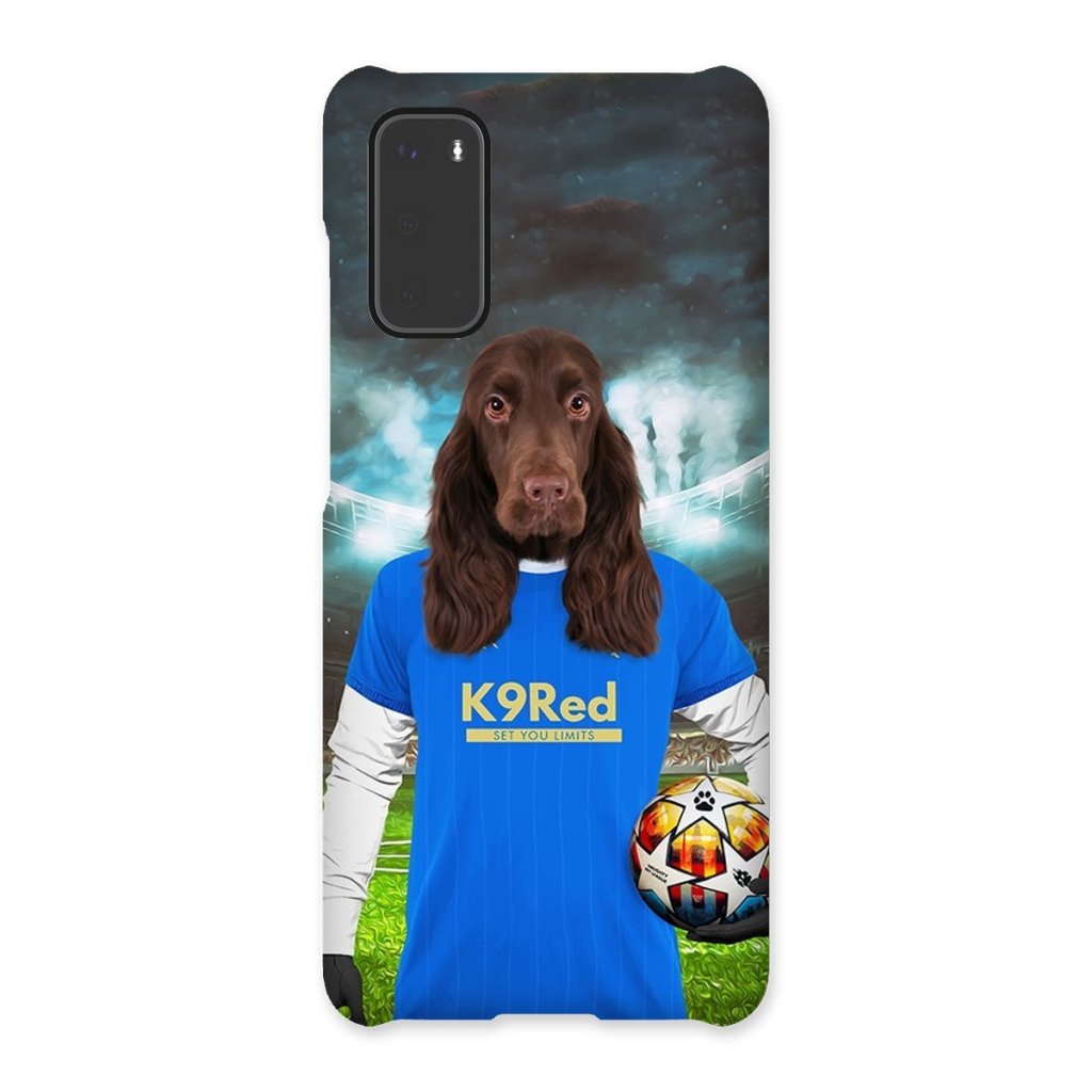 Pet Portraits | Glasgow Rascals Football Club: Custom Pet Phone Case | Paw & Glory