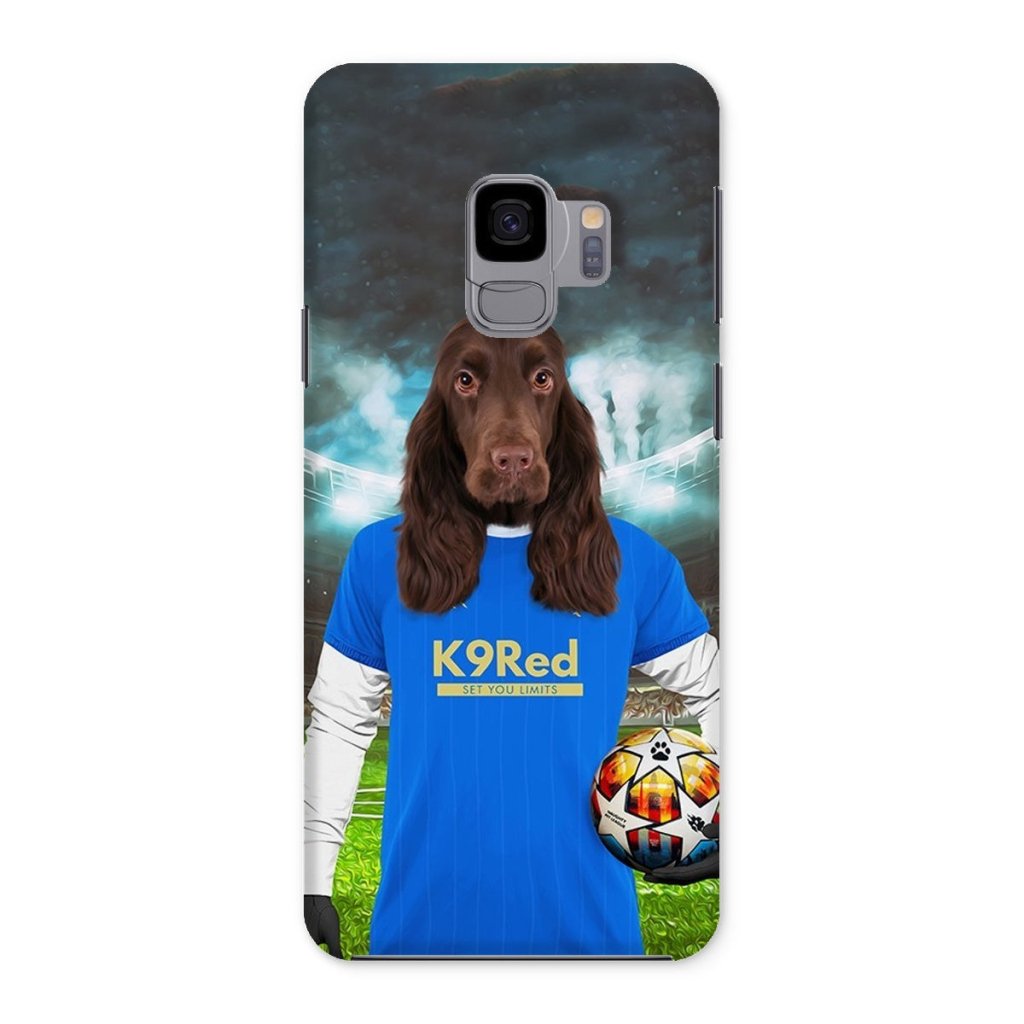 Pet Portraits | Glasgow Rascals Football Club: Custom Pet Phone Case | Paw & Glory