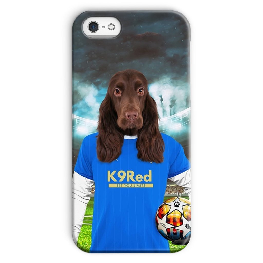 Pet Portraits | Glasgow Rascals Football Club: Custom Pet Phone Case | Paw & Glory