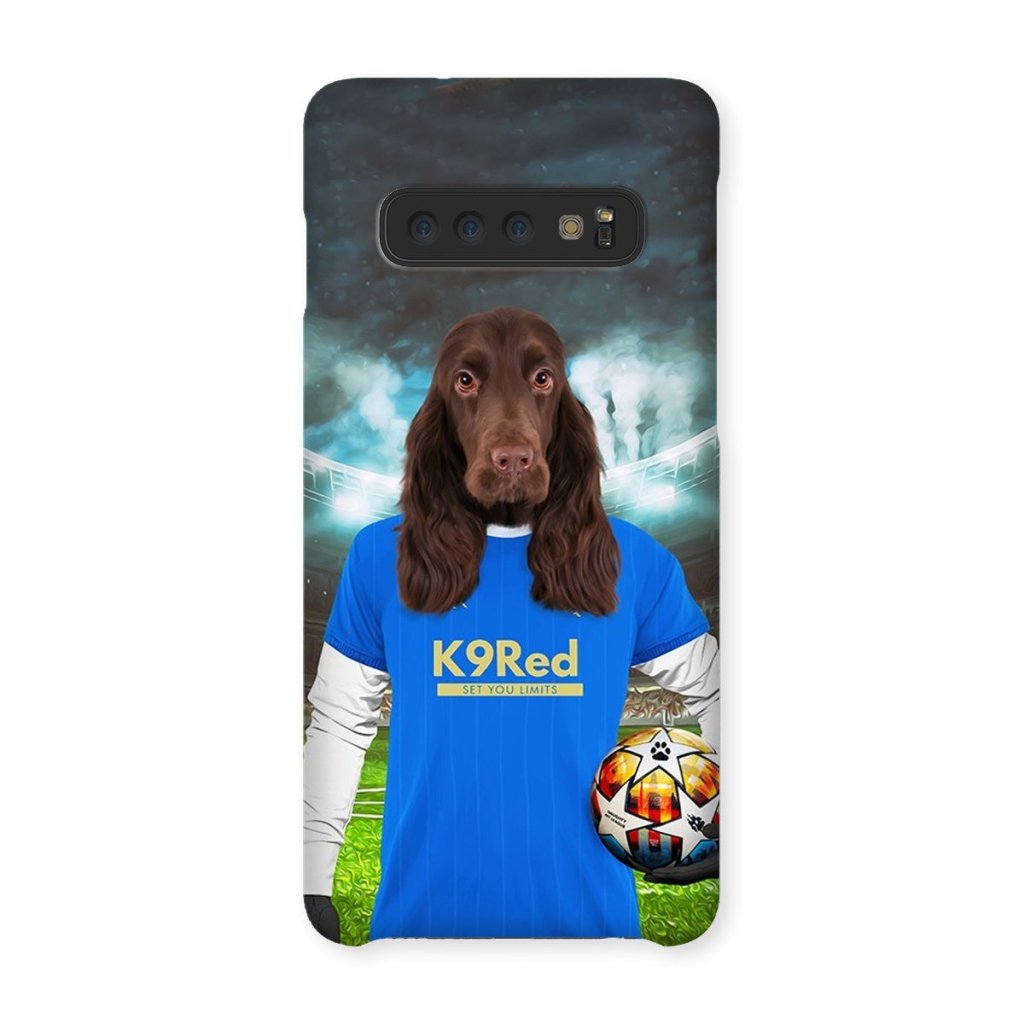 Pet Portraits | Glasgow Rascals Football Club: Custom Pet Phone Case | Paw & Glory