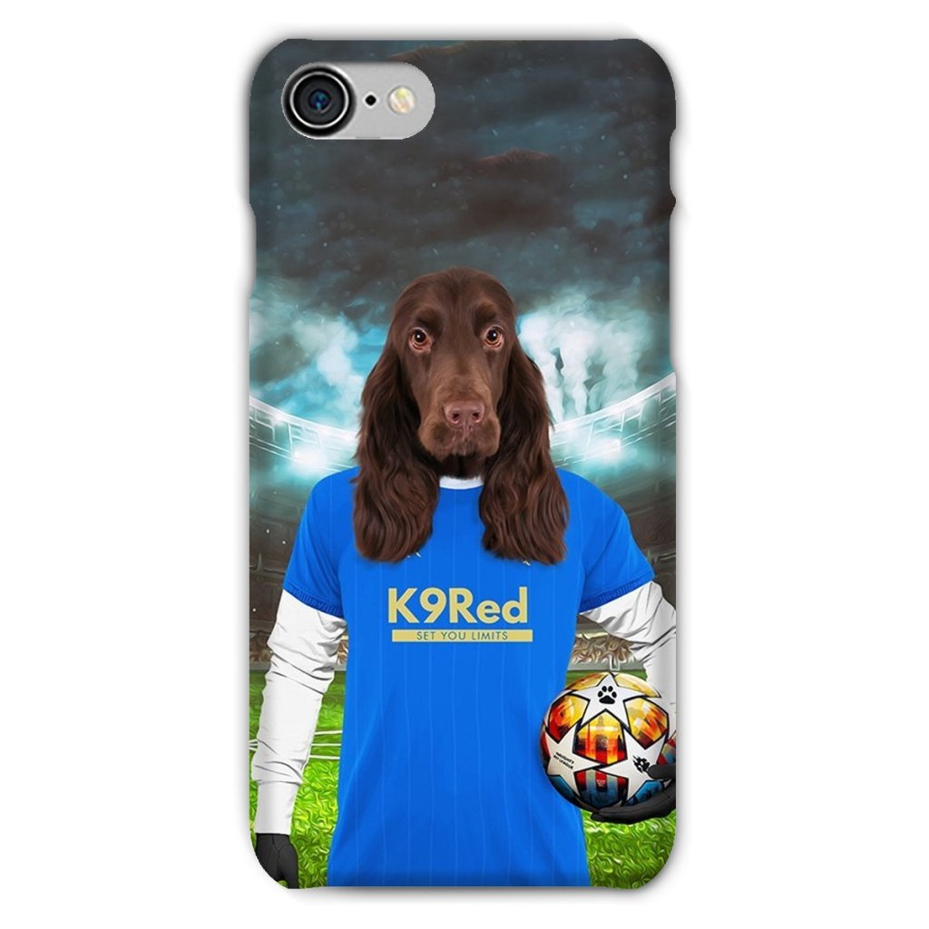 Pet Portraits | Glasgow Rascals Football Club: Custom Pet Phone Case | Paw & Glory