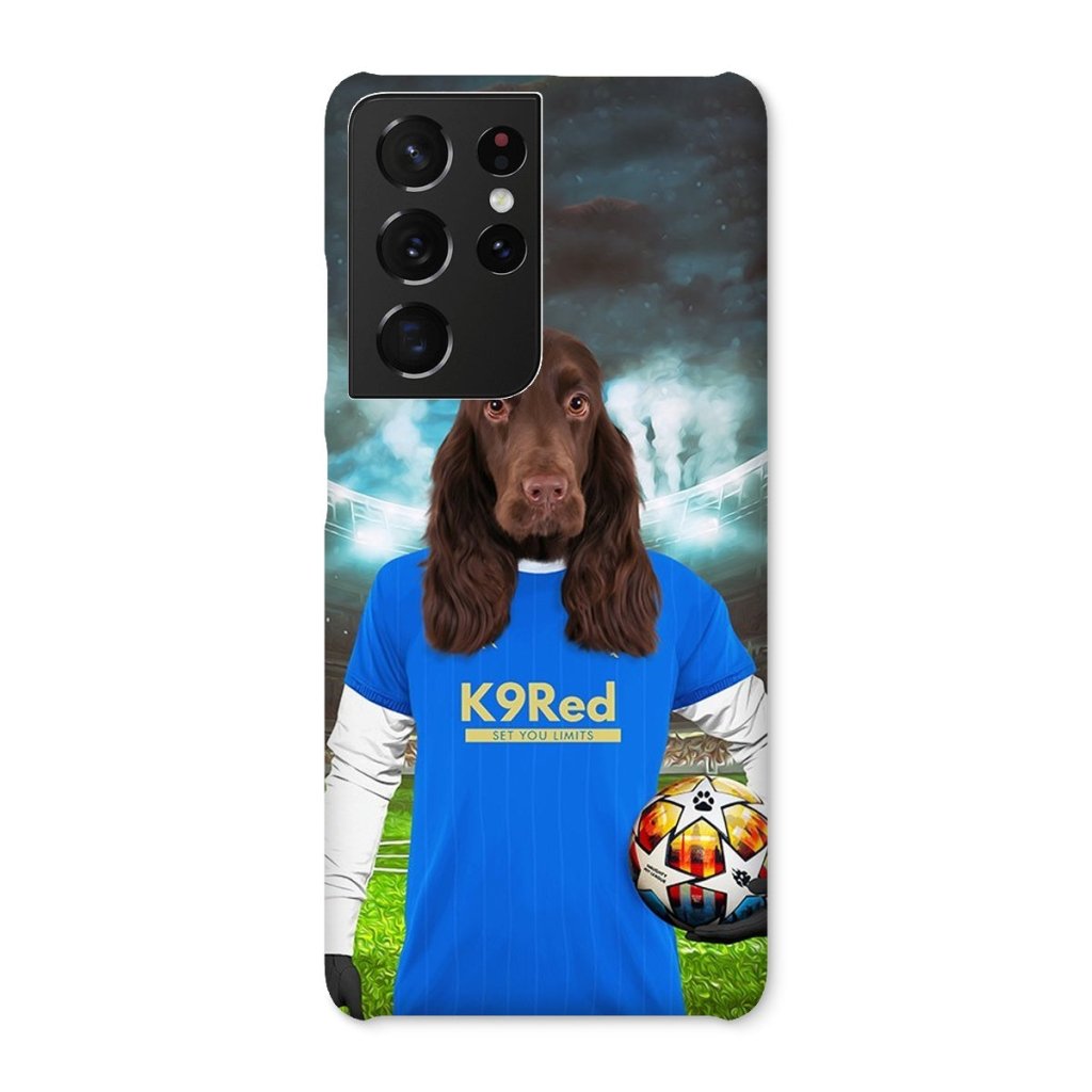 Pet Portraits | Glasgow Rascals Football Club: Custom Pet Phone Case | Paw & Glory